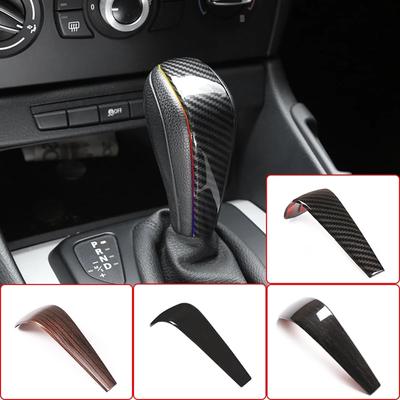 Pegatina de Recorte de Cubierta de Cabeza de Palanca de Cambios de Coche, Para BMW Serie 1 3 x1E48 E61E64 E65 E85 E86 E83 E53 E81 E82 E87 E90 E91 E92