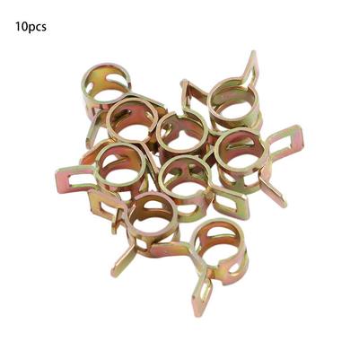 Reusable Air Tube Clamps Water Pipe Spring Band Hose Clips Silicone Pipe Clamp Fuel Line Hose