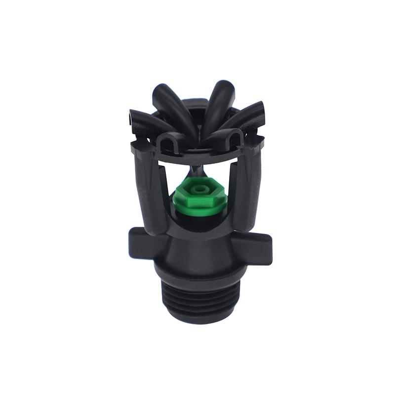 1/2" Male Thread Rotating Sprinklers Irrigation Water Spray Sprinkler Lawn 360Degree Rotary Watering Nozzles Garden Watering System