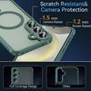Coque de Protection - BOOLING - Samsung Galaxy S25 FE - Vert Nuit - Antichoc - Protection Caméra
