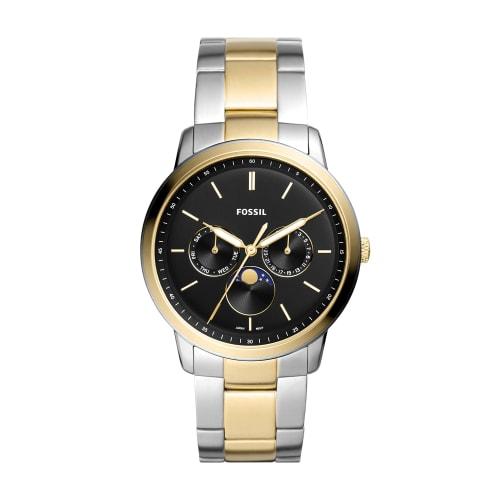 Fossil NEUTRA FS5906 Men's Watch, Silver & Gold