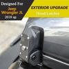 Prinderi Anti-furt pentru Capotă pentru Jeep Wrangler JL JLU 4XE Rubicon Gladiator JT 2018-2025 S.U.A.. Accesorii Exterioare Auto cu Steag
