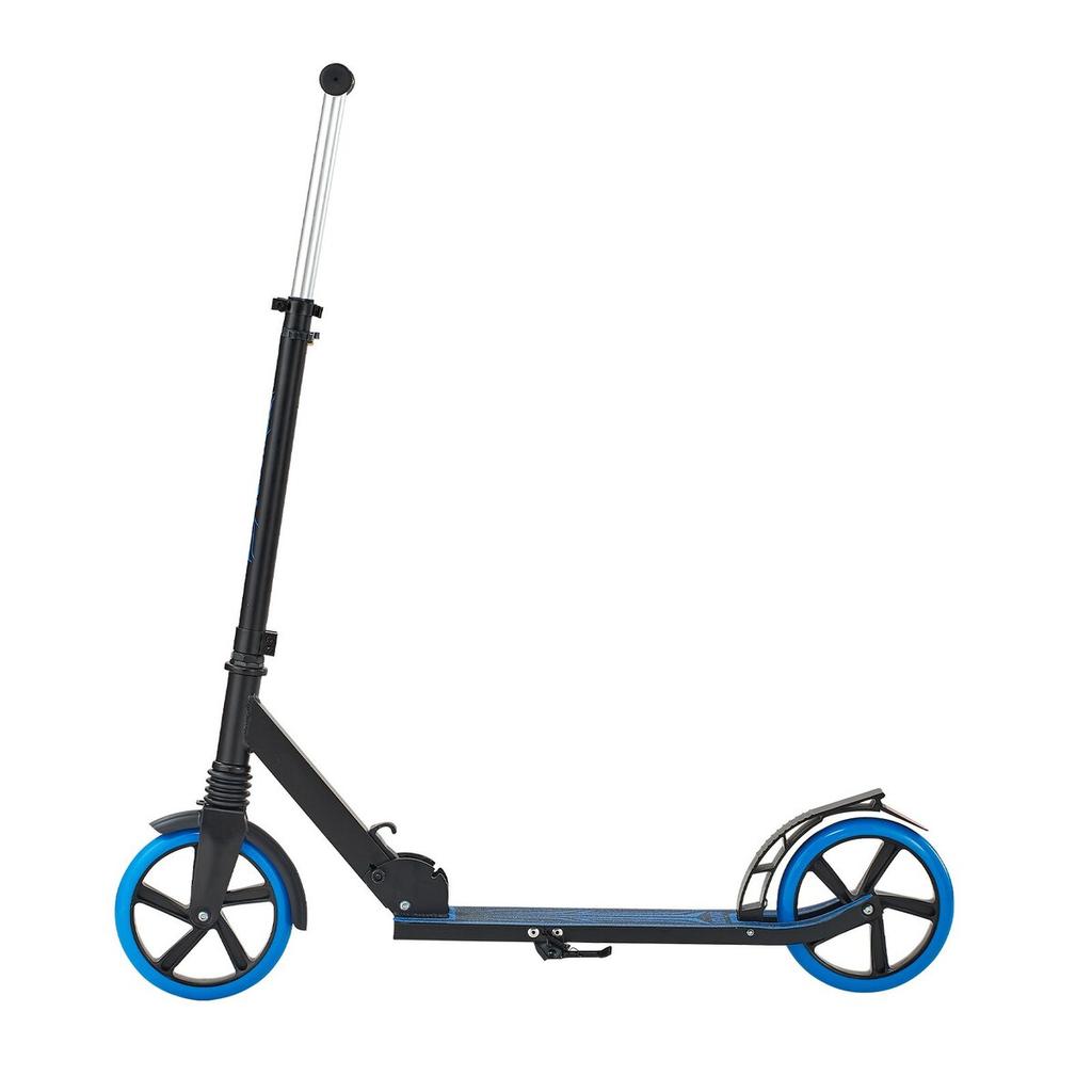 Kick Scooter for Kids Ages 8+, Teens & Adults, 2-Wheel Toddler Scooter with Adjustable Height Handlebar, Wide Anti-Slip Deck, Foldable Lightweight