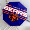 Chicago Bears, automatischer Regenschirm, tragbares und faltbares Design, 8 Speichen, ein Weihnachts- oder Geburtstagsgeschenk.