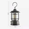 Retro Camping Lantern Outdoor Hanging Lamp Camp Lights Emergency Lamp Dimming USB Rechargeable for
