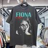 Seltenes Fiona Apple Sänger Schwarz Unisex 100% Baumwolle T-Shirt MC1477