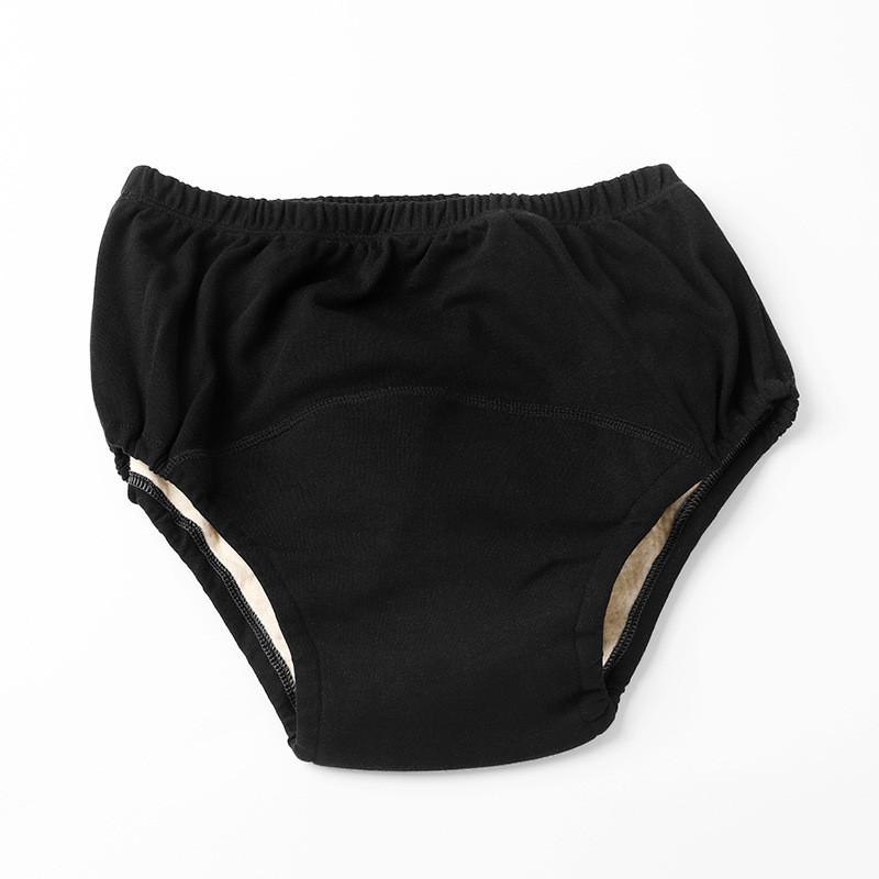 Reusable Cotton Incontinence Underwear Adults Men Women Breathable Leak-Proof Briefs With Bamboo Fiber Crotch