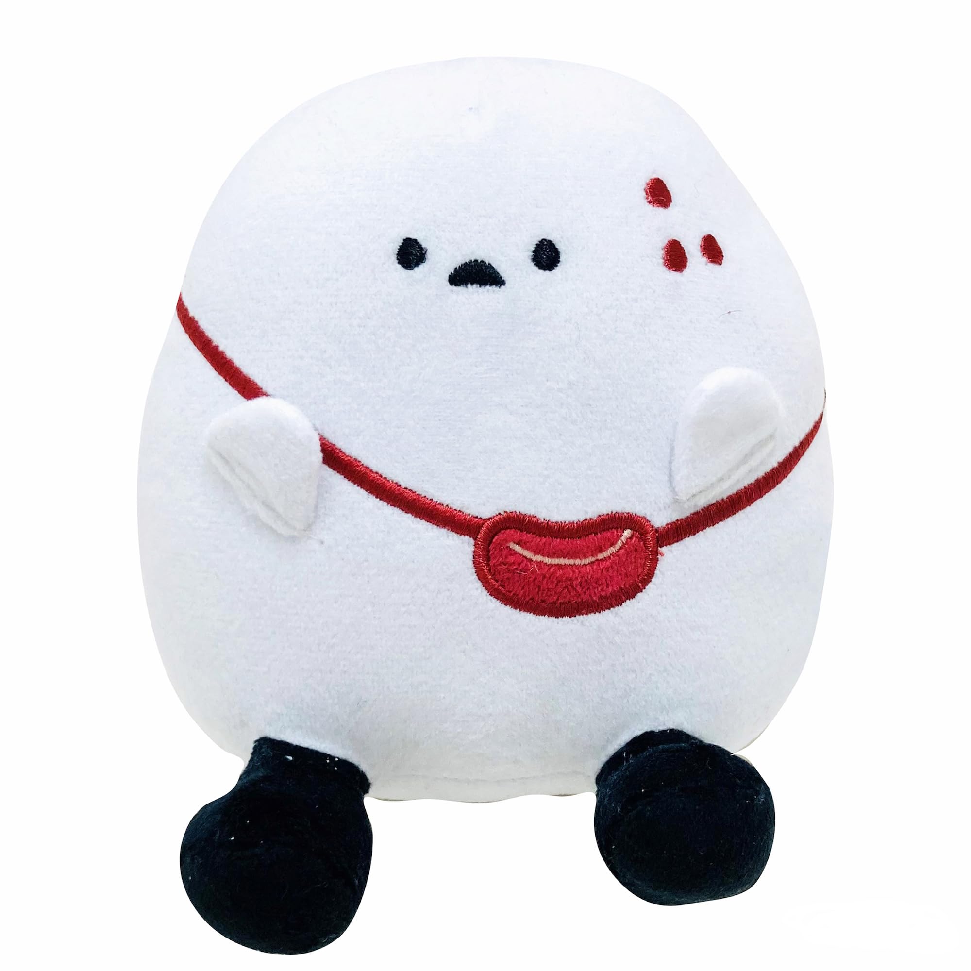 

MORIPiLO Shimaenaga Smartphone Stand Daifuku Vertical and Horizontal Cute Plush Tabletop Morishita Makura (Shimae Multi-Pillow) 15x15x12cm,