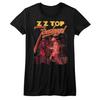 T-shirt Junior Femme ZZ Top Fandango Noir