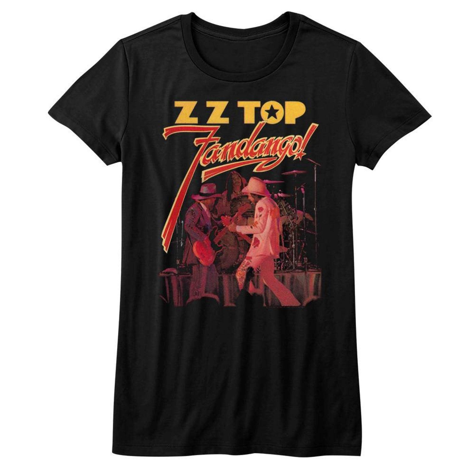 ZZ Top Fandango Black Junior Women s T-Shirt S