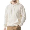 Herbst Frühling Herren Hoodie mit großer Tasche Kordelzug lange Ärmel dicker Pullover