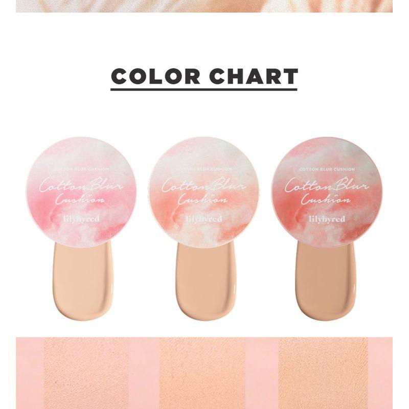 lilybyred - Cotton Blur Cushion - 3 Colors