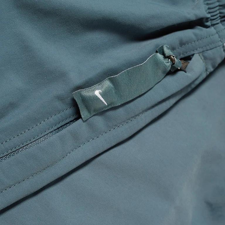 Nike Solid Color Logo Pattern Elastic Waist Mid Rise Five Point Casual Shorts Men Shorts Blue DM4400-387