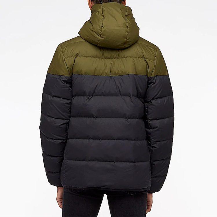 Nike Down Jackets Men's Green Black Multicolor Hooded Moderate Other 928834-395
