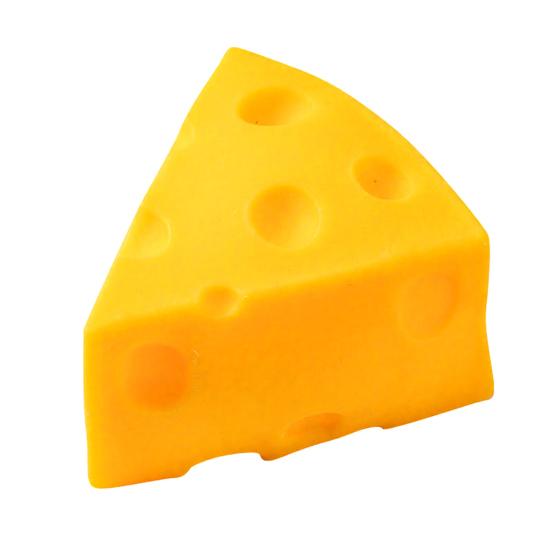 Symulowana serowa zabawka do ściskania Niezniszczalna do łagodzenia stresu Powoli podnoszący się blok sera Zabawka typu Fidget Symulacja jedzenia Ściśnij Zabawka sensoryczna