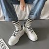 Popular Hong Kong style platform white shoes women's spring and autumn senior sense 2025 new niche versatile casual sports shoes