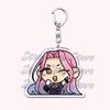 Cute Alien Stage Roommates Chibis Keychains for Womens Accessories Bag Luka Ivan Till Mizi Hyuna Sua Keyrings Jewelry Fans Gifts