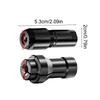 Angle Grinder Converter 2 Pieces Chuck Drill Bit Connecting Tool Accessories 6mm 3mm For Metal Cutting Precision Machining