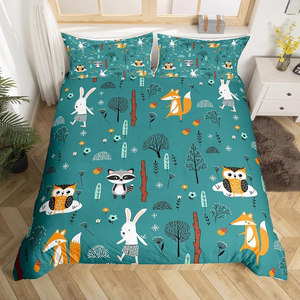 Comforter Raccoon Galaxy Bedding Set Queenstarry Sky Comforter Set For Child Teen Roomwild Animal Ferret