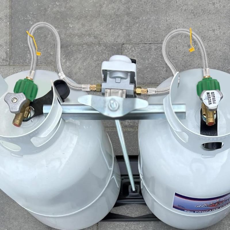 2pack Durability Propane Hose High Pressures Garden Flexible Hose for Reliability Gas Flows In Outdoor Appliances