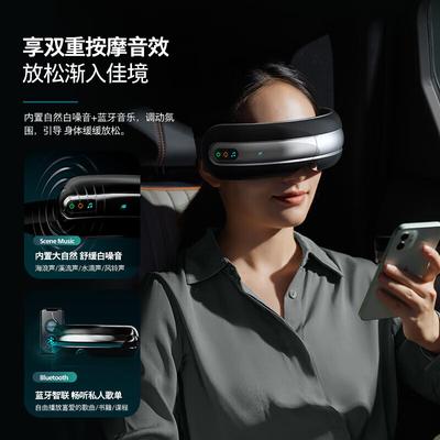 Heated Eye Massager with 3D Kneading CN Plug (adapter Included)