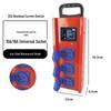Compact Industrial Power Strip with RCD and Display for Construction Sites