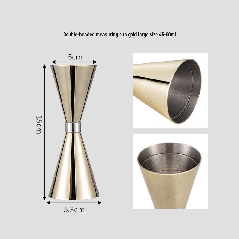 ZISIZ 304 Stainless Steel Measuring Jigger