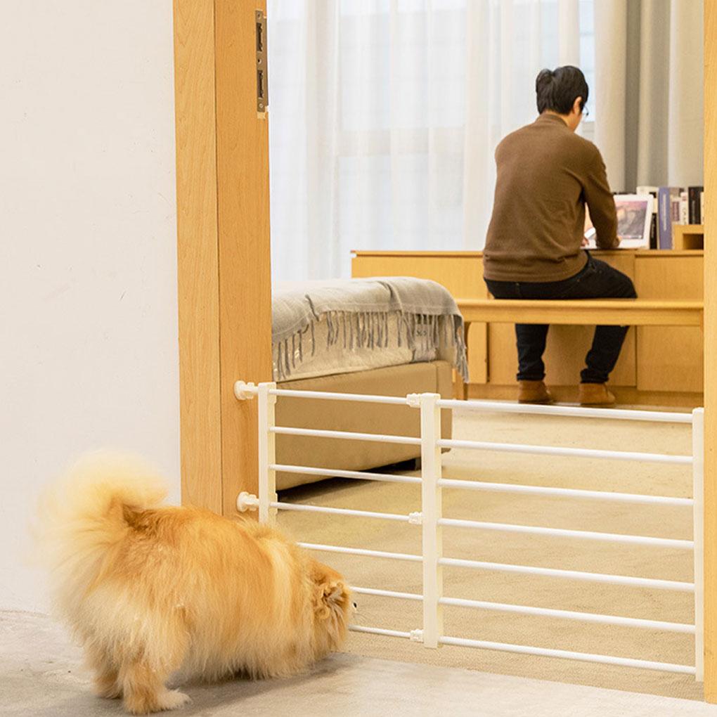 Folding Stair Guard Safe And Reliable Pet Gate For Dogs Retractable Stair Gates For Dogs Wide