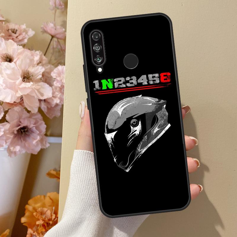 1N23456 Pouzdro na motocykl pro Huawei P40 Lite P20 P50 P30 Pro P Smart Z 2019 Nova 5T Kryt pro Honor 50 Pouzdro