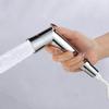 Silver ABS Bidet Spray Head for Floor Cleaning Pet Shower and More