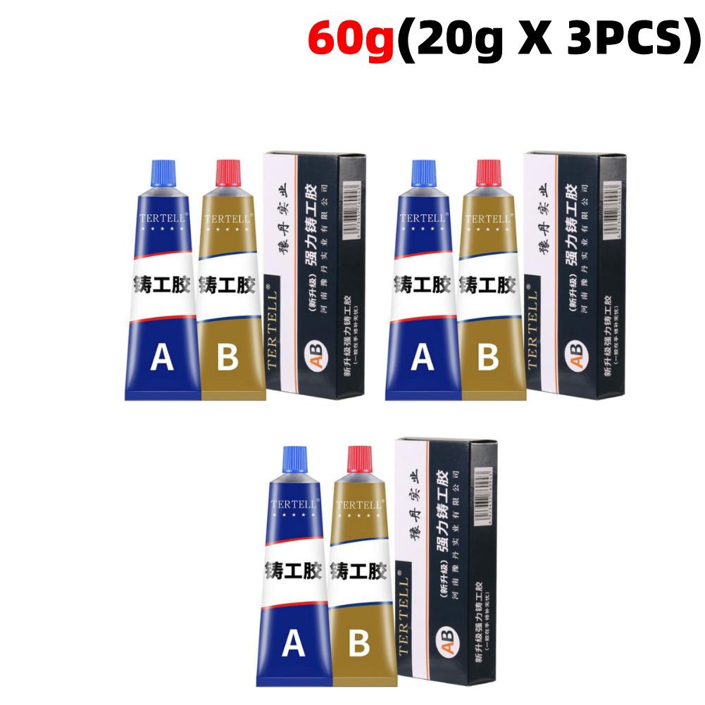 20g-500g AB Sealant Metal Repair Adhesive AB Casting Metal Repair Defect Welding Cast Agent High Temperature Resistant