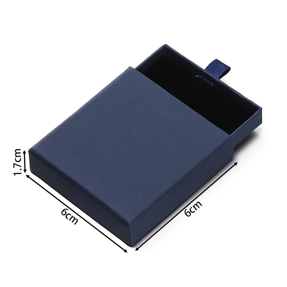 Creative Drawer Jewelry Packaging Box Necklace Ring Earing Bracelet Storage Organizer Display Stand Solid Color Paper Gift Boxes