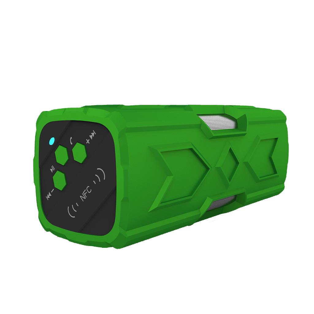 

(SU)Портативный беспроводной динамик BT 4.2, водонепроницаемый Power Bank, бас-сабвуфер, NFC