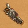 Mini Shakyamuni Buddha Ornament Pure Copper Brass Buddha Statue  Home Decor