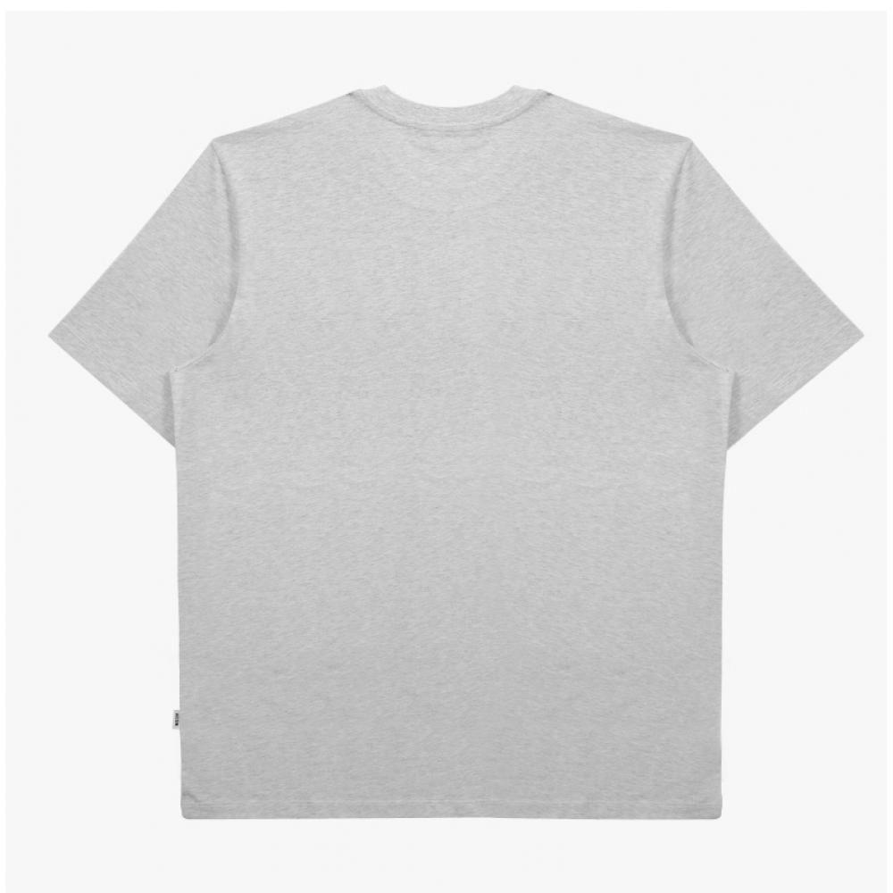 MSgm 3040mm67 217096 94 Box Logo Men S Short Sleeve Tee