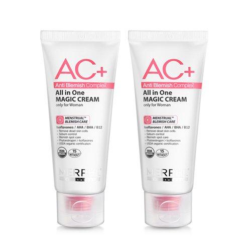 Merphil AC+ All-in-One Magic Cream 100ml x 2 none