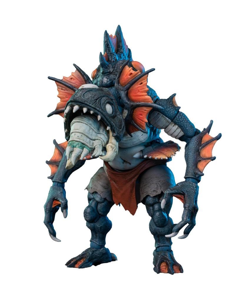 STARARC TOYS SAN ZERO Series THE DEEP ONES and POM Painted Movable Figure [Orange] PVC, ABS,