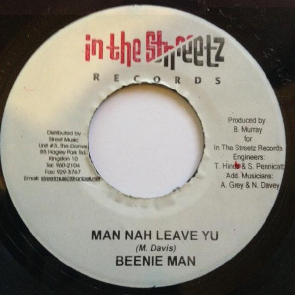 

7inch Record BEENIE MAN - Man Nah Leave Yuh NONE In The Streetz 2006 Jamaica Reggae, Ska & Dub Used