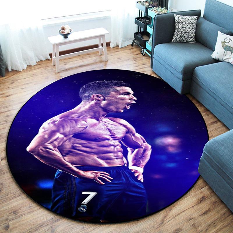 Cristiano Ronaldo Portugal Football Glory Carpet Home Decor Suitable For All Seasons Office Chair Cushion Room Doormat
