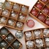 8CM Transparent PET Painted Christmas Ball Set for Tree Decorations