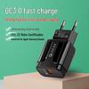 QC3.0 Dual-Spec 9V/2A & 5V/3A Fast Charging Mobile Charger - Euro/US Standard