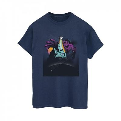 Womens/Ladies Lightyear Buzz And Zurg Cotton Boyfriend T-Shirt