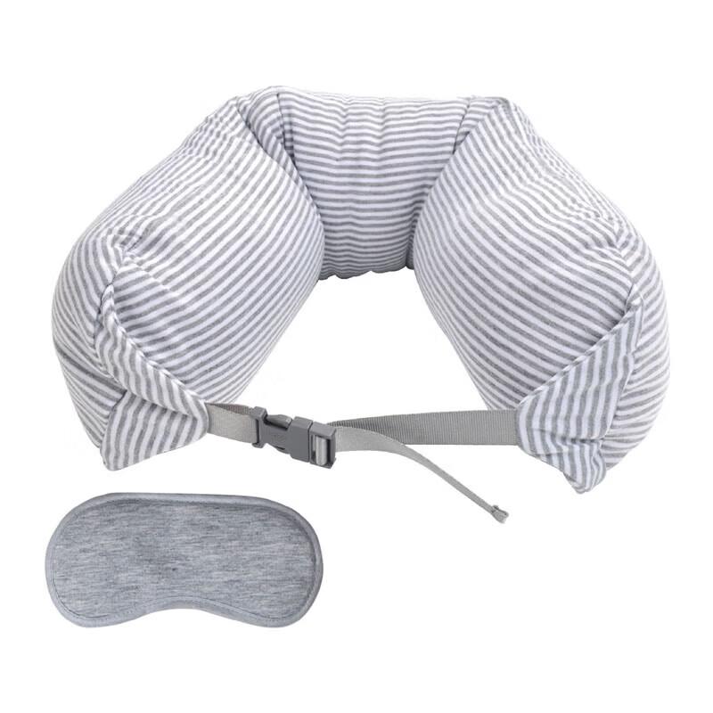 ESURF Portable Travel Pillow and Eye Mask Set
