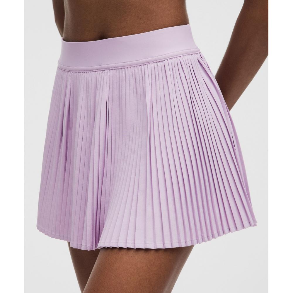 Lullulemon Replicate High-Rise Pleated Tennis Skirt Llay