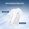 Langdeng Men's Antibacterial Cooling Round Neck T-Shirt