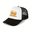 Cheers Beer Mugs Trucker Hat Polyester Mesh Baseball Cap Adjustable Casual Unisex Gift
