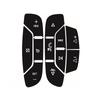 For 2007-2014 Cadillac Escalade Steering Wheel Button Repair Decal Sticker Black
