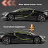 1:24 Tourbillon Huracan Sterrato Cars Alloy Toys Diecast Models Wheel Pull Back Doors Opened Sports Car Light Music Cars Boy Toy