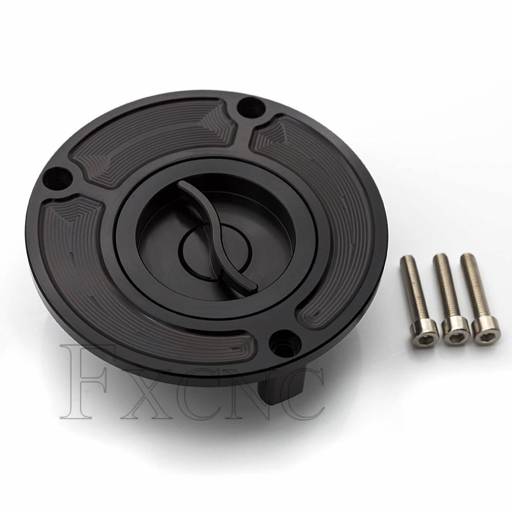 For Honda MSX125 Grom 2016-2023 / CBR500R CB500F CB500X 2016-2024 / CB300R CBR300RR 2019-2023 CNC Gas Fuel Tank Cap Cover чёрный