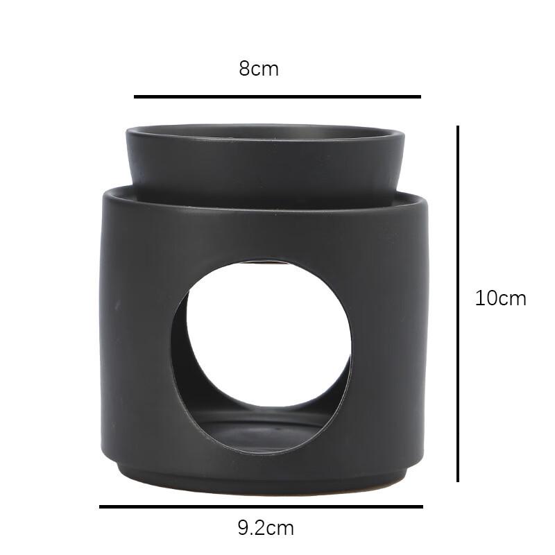 Matte Black Ceramic Aroma Diffuser